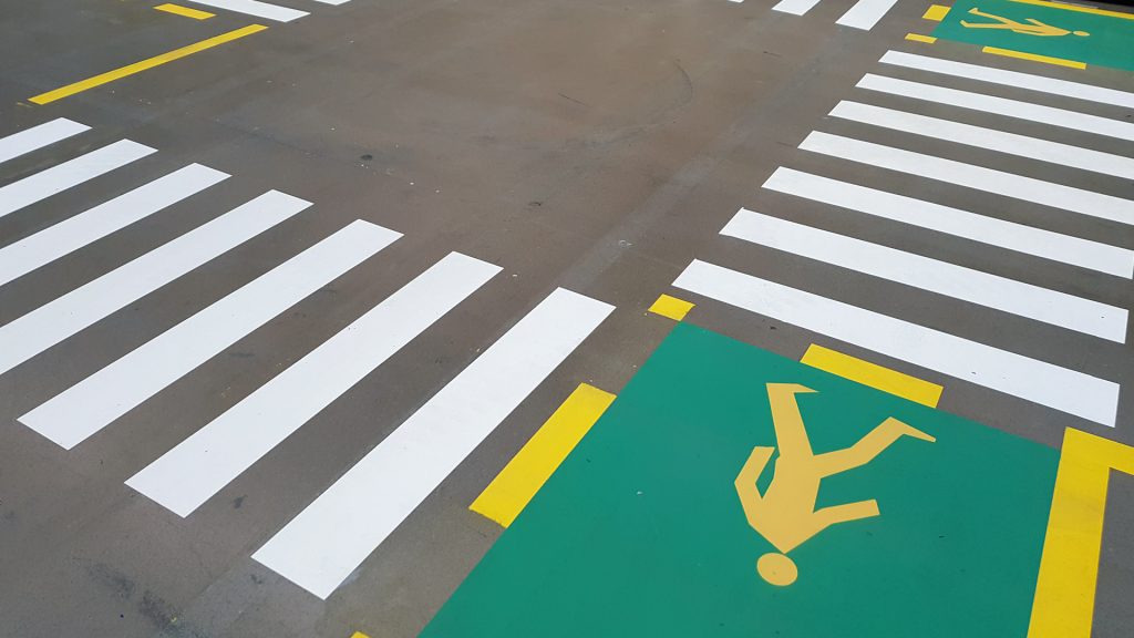 Znakowanie poziome ciągów komunikacyjnych